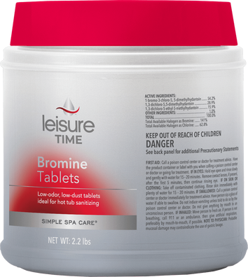 Leisure Time 2.2lb Bromine Tablets 45401-LT