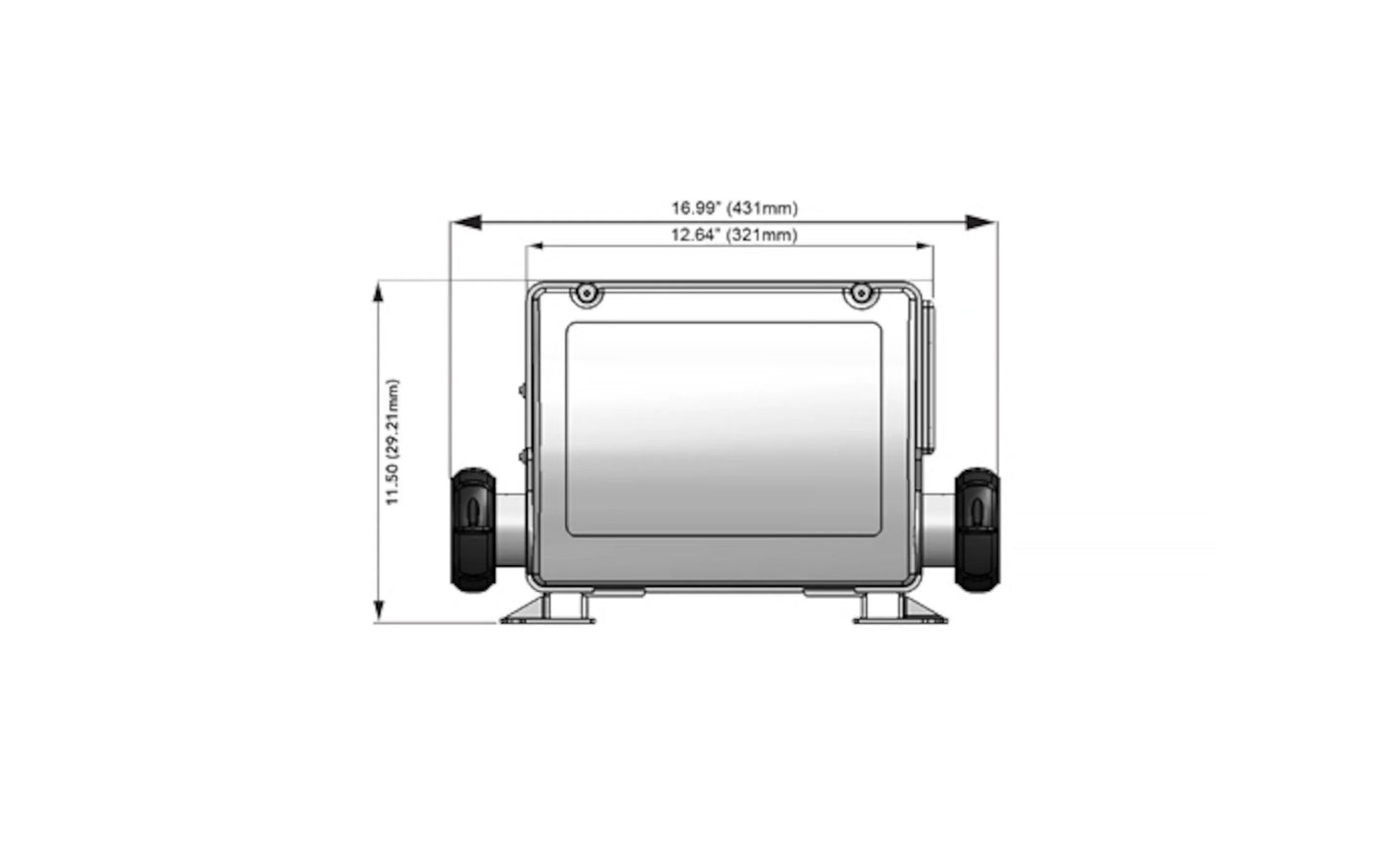 Balboa BP7 Spa Control 4.0kW Flow Thru Heater G6405